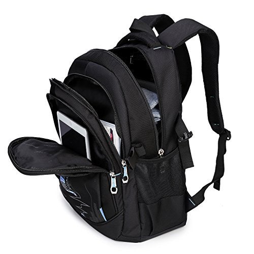 goldwheat School Backpacks Student Bookbag Casual Shoulder Daypack Travel Back Pack for Teen Boys - Image 4