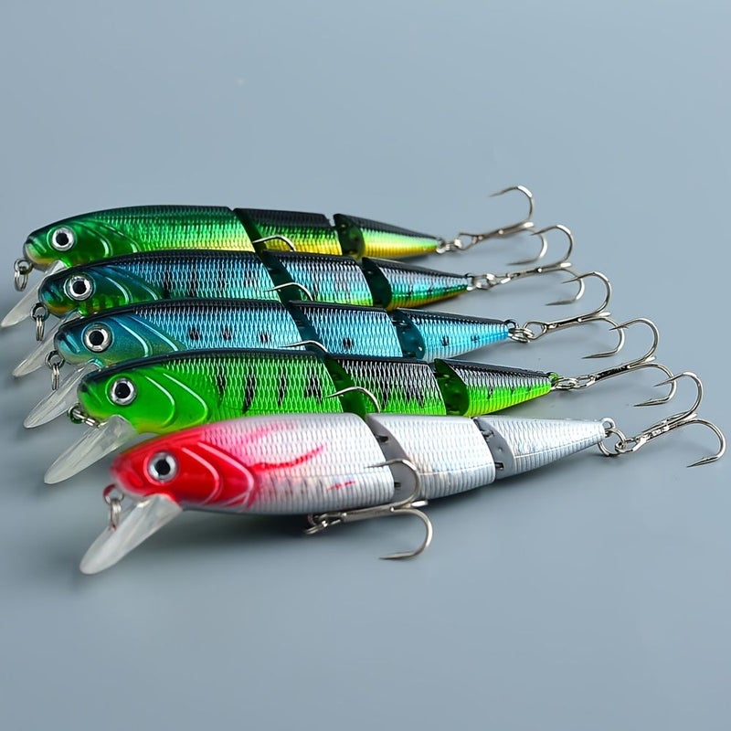 NO5 Minnow Crankbait 4.33in 0.54oz Lure for Freshwater Saltwater Fishing - Image 2