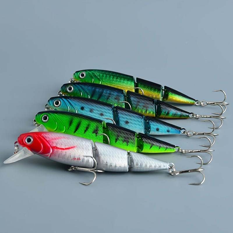 NO5 Minnow Crankbait 4.33in 0.54oz Lure for Freshwater Saltwater Fishing - Image 3