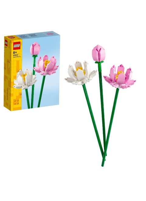 LEGO® Lotus Flowers 40647 Building Toy Set (220 Pieces)