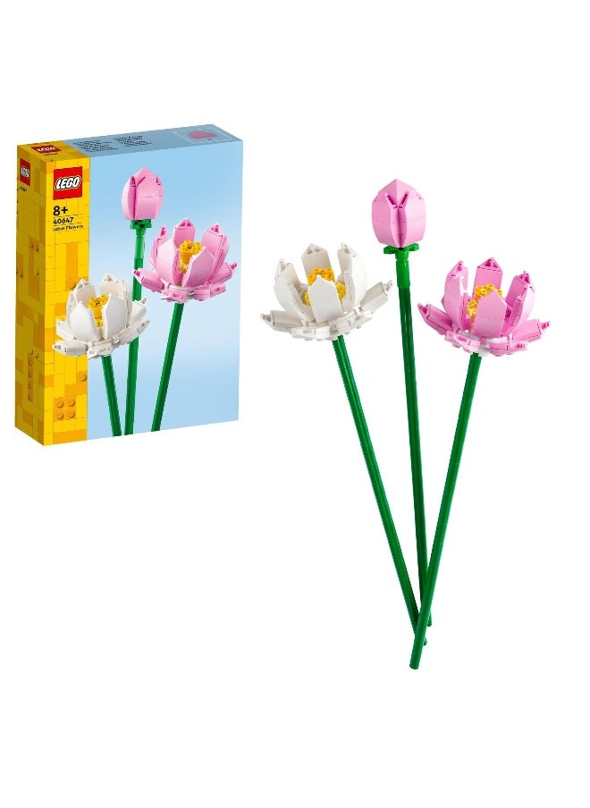 LEGO LEGO® Lotus Flowers 40647 Building Toy Set (220 Pieces)  - Image 1