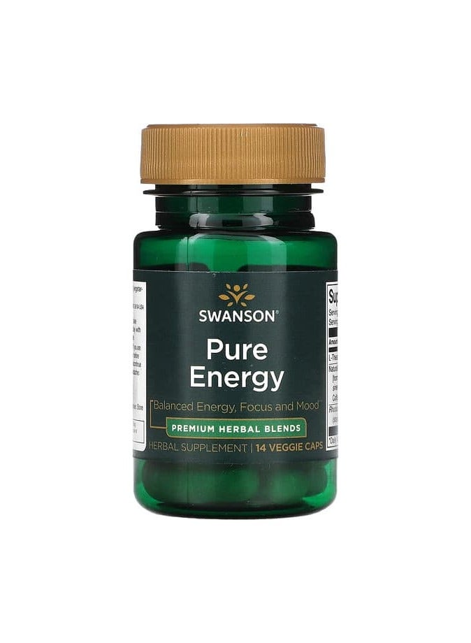 SWANSON Pure Energy, 14 Veggie Caps