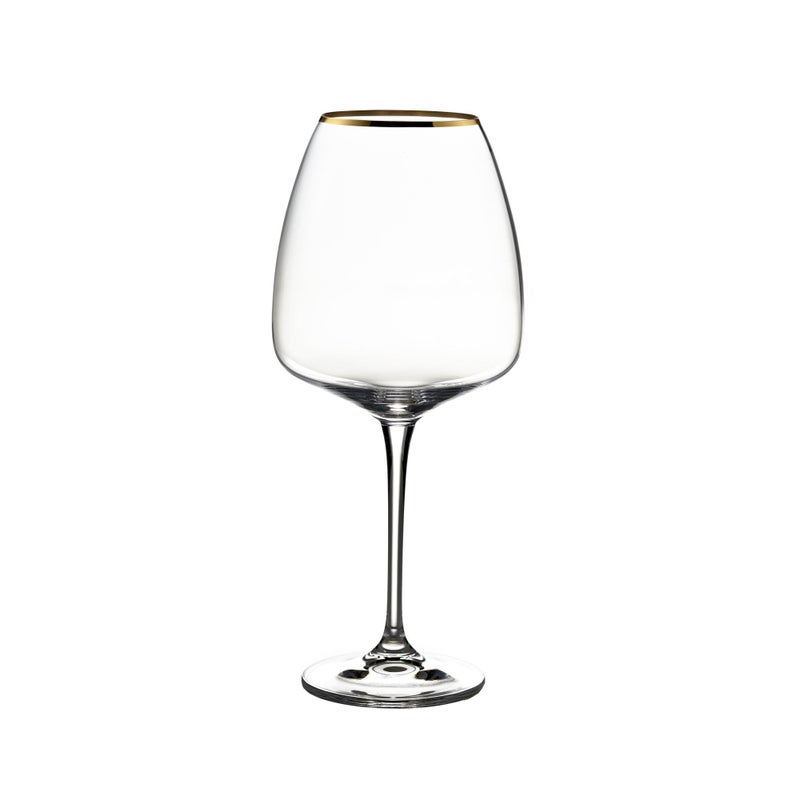 Fitz & Floyd Fitz & Floyd Fitz and Floyd Elise Goblets (Set of 4), Gold  - Image 1