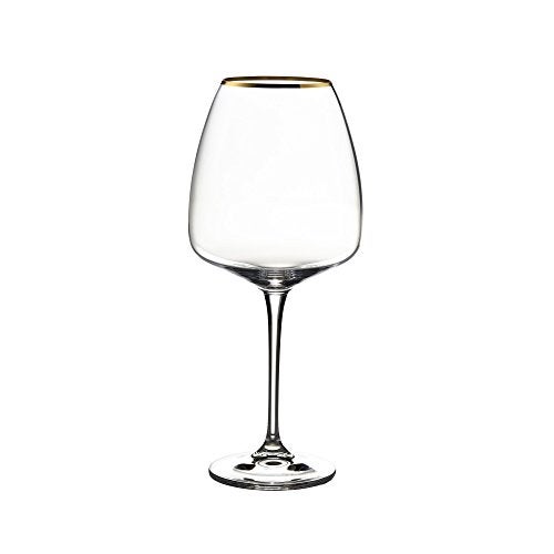Fitz & Floyd Fitz & Floyd Fitz and Floyd Elise Goblets (Set of 4), Gold  - Image 2