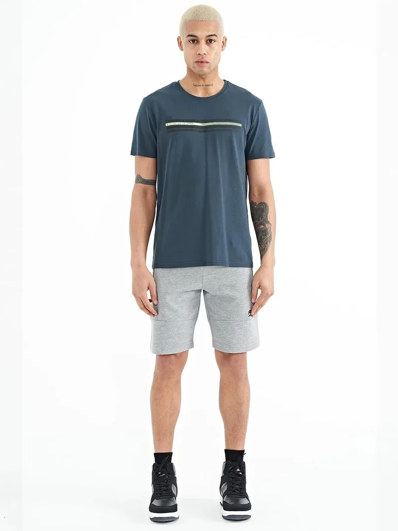 تومي لايف TOMMY Men's Solid Knit Sweat Shorts
