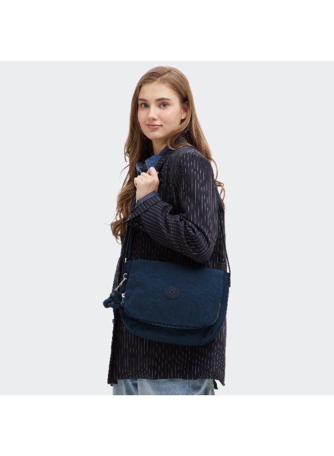 kipling Earthbeat Medium Across body shoulder bag Blue Bleu 2 - Image 3