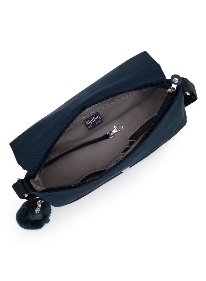 kipling Earthbeat Medium Across body shoulder bag Blue Bleu 2 - Image 4