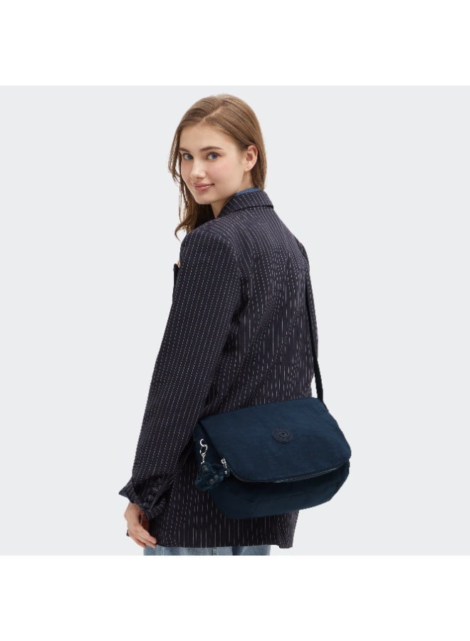 kipling Earthbeat Medium Across body shoulder bag Blue Bleu 2 - Image 2