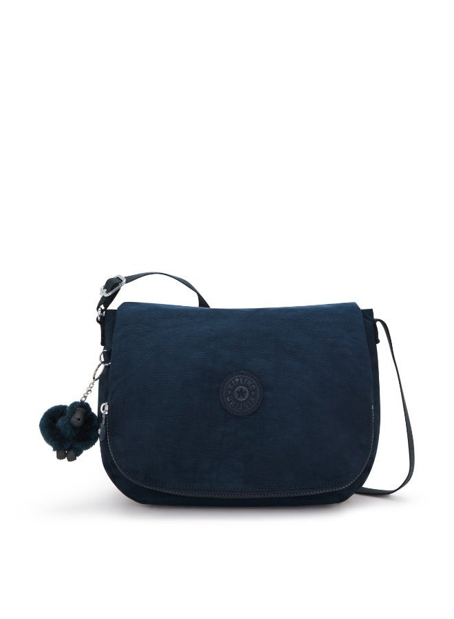 kipling Earthbeat Medium Across body shoulder bag Blue Bleu 2 - Image 1