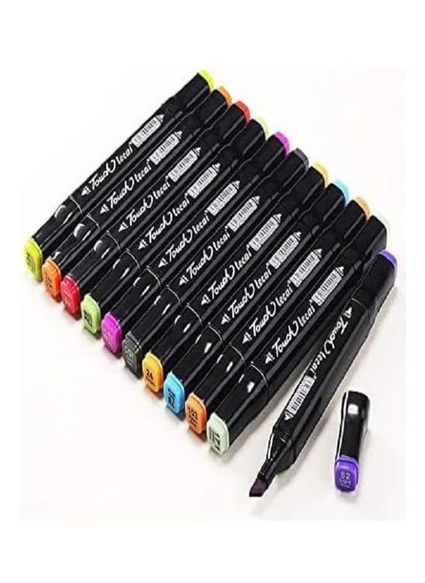 Set of 10 Dual Tip Markers (Assorted Colors)