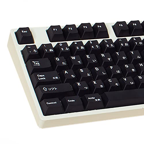 Gliging 130 Keys PBT Japanese Keycaps Cherry Profile DYE-Sub Navy Theme Minimalist Style Suitable for Mechanical Keyboard - Image 1