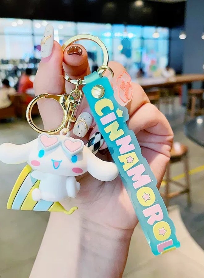 B291 Fireworks Cartoon Keychain Accessory1 Piece
