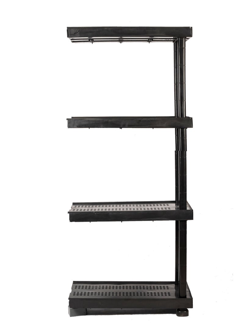 Connector Plastic Shelves – Supports up to 400 kg, designed to expand your storage space by connecting to corner or stand shelves from the right or left as needed. Ideal for warehouses, storerooms, and kitchens. Easy tool-free assembly with a 2-year warranty.