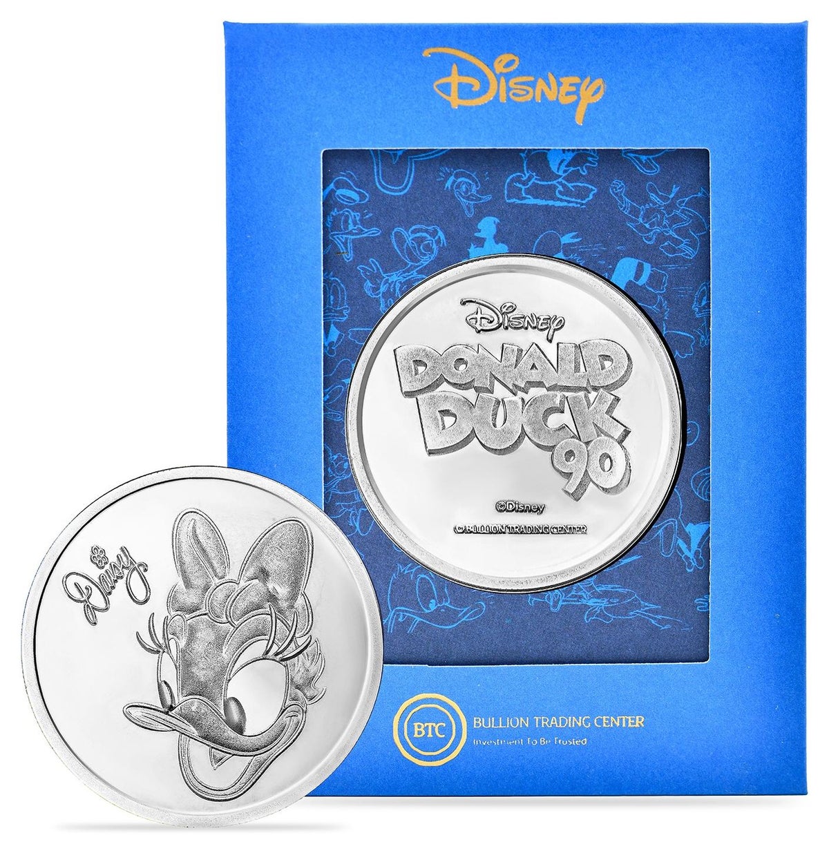 BTC BTC 8g Disney Silver Coin - Daisy Duck | Best Price Egypt | Cairo, Giza