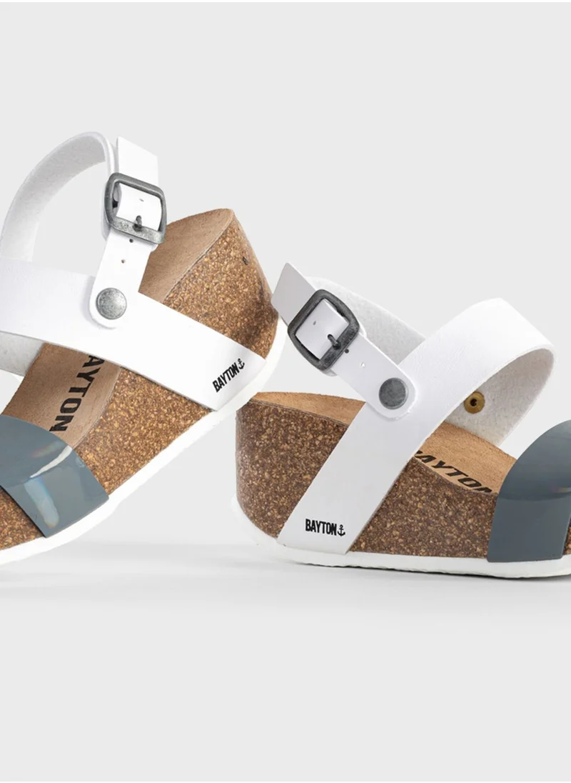 بيتون Selene Strappy Mid Heel Wedges
