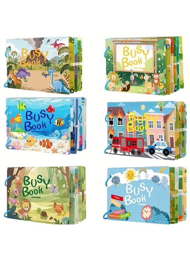 Forest Animals Quiet Learning Book For Kids Ages 3 6 Interactive Early Literacy Vocabulary Development Reusable Fun Shapes - Image 2