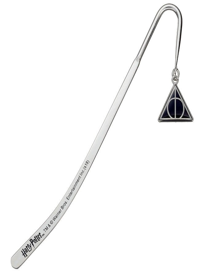 Harry Potter Official Licensed Harry Potter Silver Plated Bookmark (Deathly Hallows) - Image 1