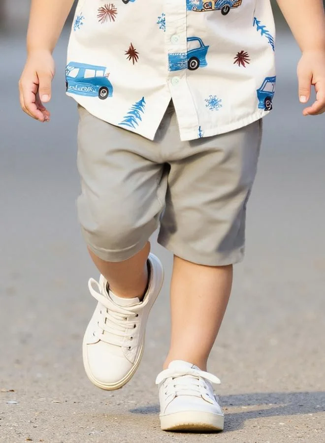 Take Two  Boys Graphic Print Shirt And Shorts Set for Men | Best Price UAE