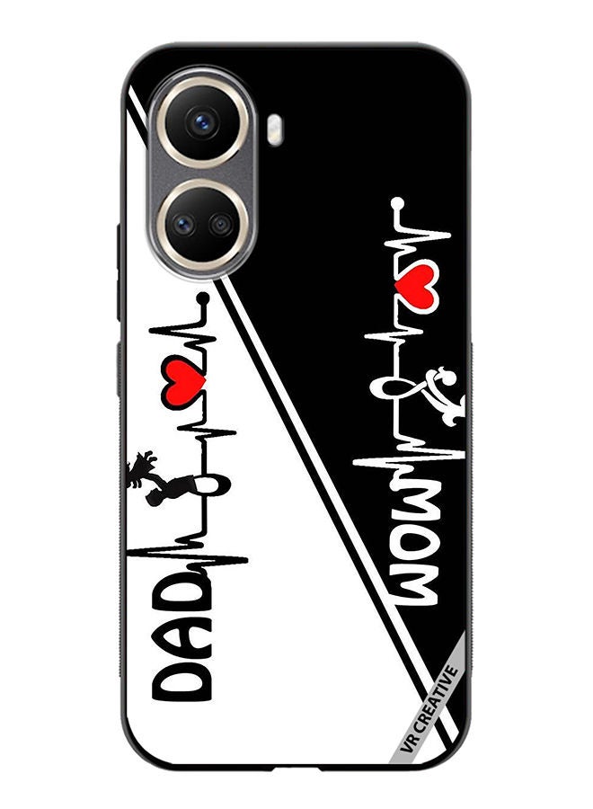 VR CREATIVE Protective Case Cover For Huawei Nova 10 SE Mom Dad Design Multicolour - Image 1