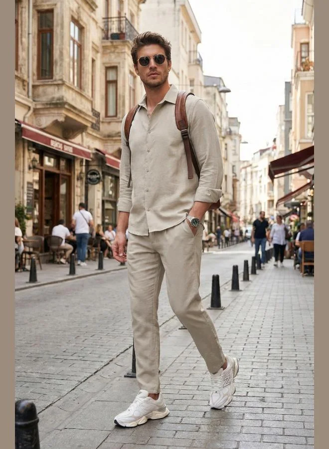 بوراتي Buratti Regular Fit Normal Waist Straight Leg Trousers Men's PANTS CF26S611639