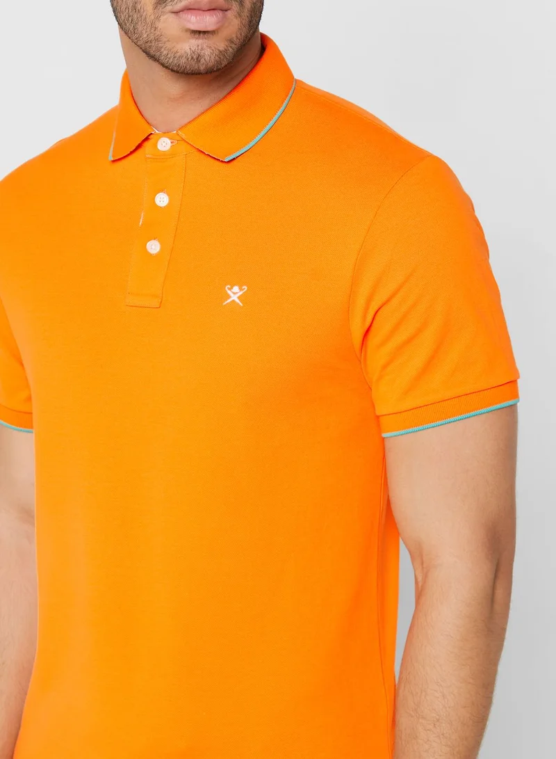 Hackett Seaweed Swim Trim Polo