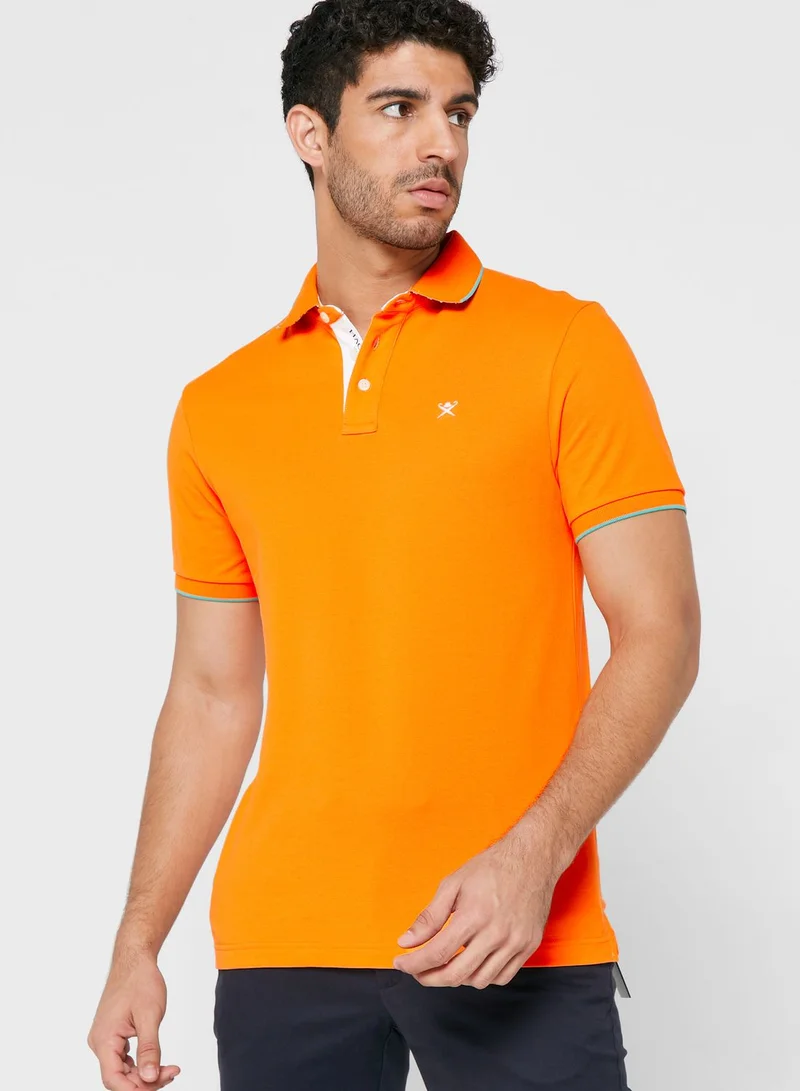 Hackett Seaweed Swim Trim Polo