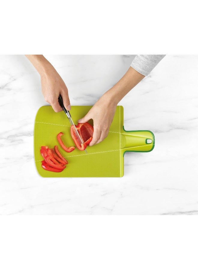 Joseph Joseph Joseph Joseph Duo Folding Chopping Board Green  - Image 2
