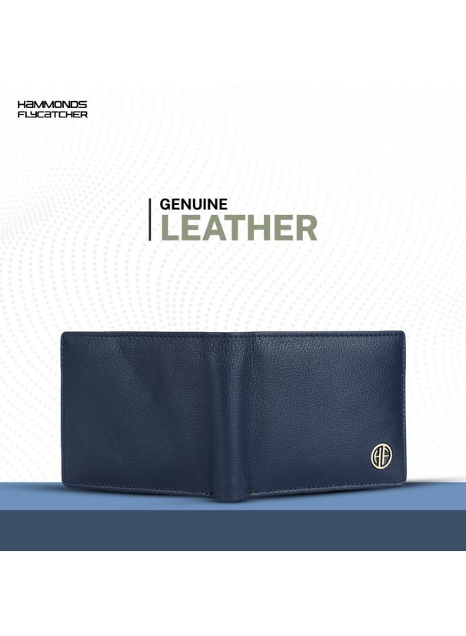 HAMMONDS FLYCATCHER Leather Wallet, RFID Protected, Bi-Fold, 4 Card Slots, Coin Pocket, Hidden Pockets - Image 2