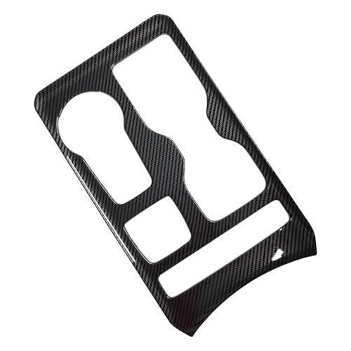 Kolya for 2019 2020 2021 2022 2023 2024 Ford Edge Accessories Center Console Gear Shift Panel Cover Water Cup Holder Trim Cover (Carbon Style) - Image 2
