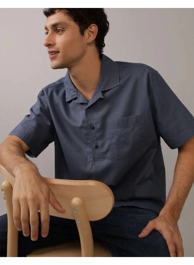 American Eagle Essential Button-Up Regular Fit Shirt