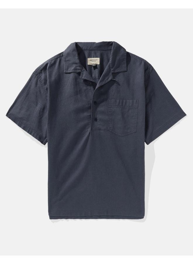 Essential Button-Up Regular Fit Shirt