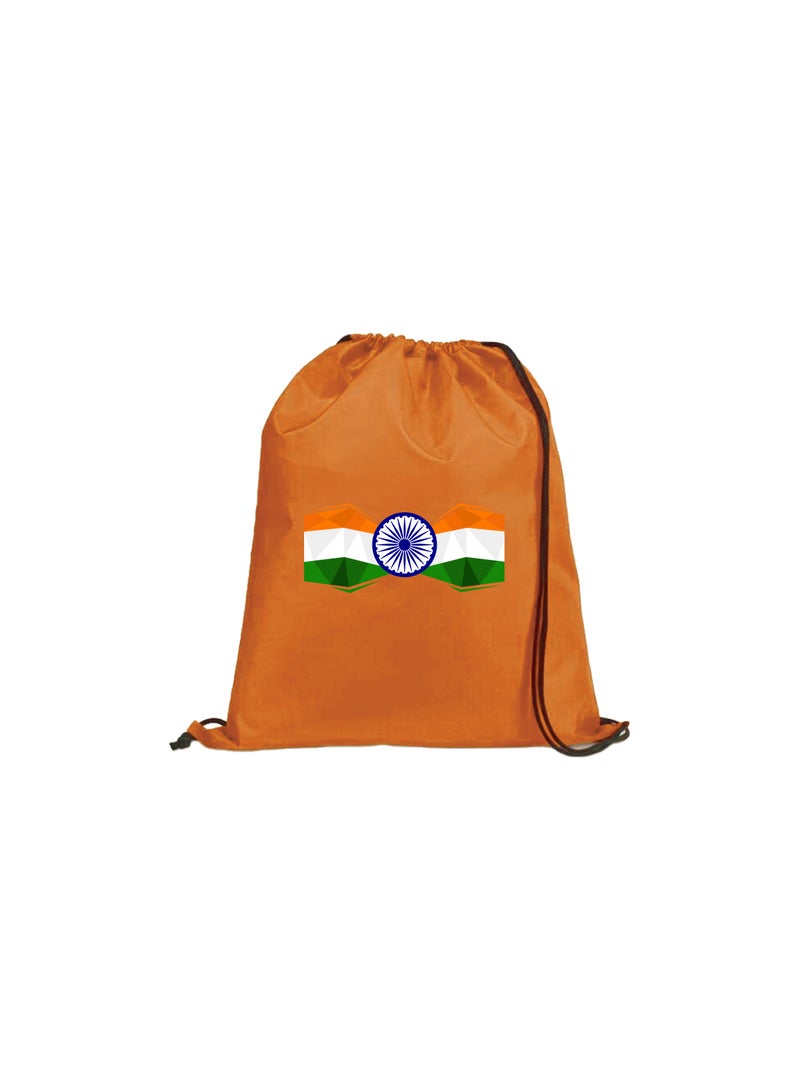 India Independence Day Drawstring Bag–Ideal For Travel,Gym And Daily Use–Durable And Stylish Drawstring Backpack–Great For Celebrations,Events  - Image 1