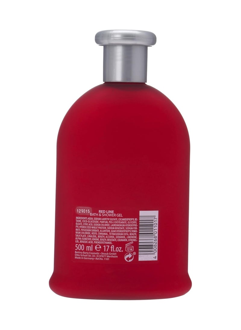 BETTINA Barty Bettina Barty Red Line Bath & Shower Gel, 500 ml  - Image 2