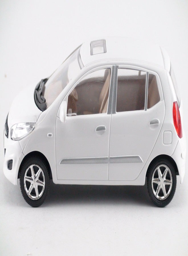 Centy Toys Hyundai I10 Model Of Car (140/60/60 Mm, White) - Image 4