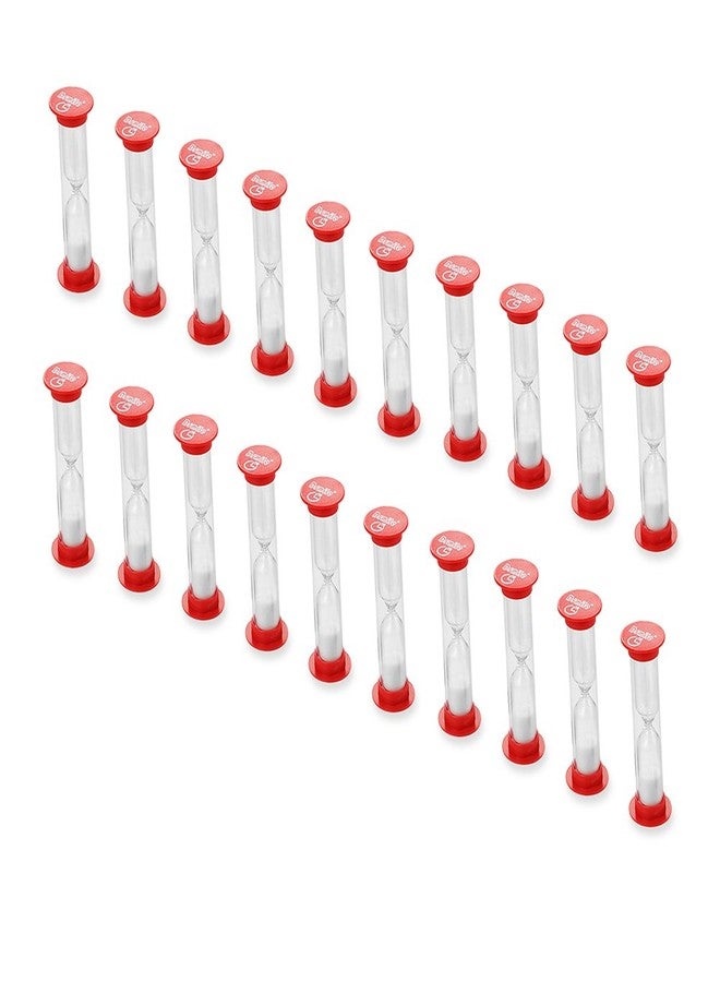 Dsmile 1 Minute Sand TIMERS Set of 20 - Image 1