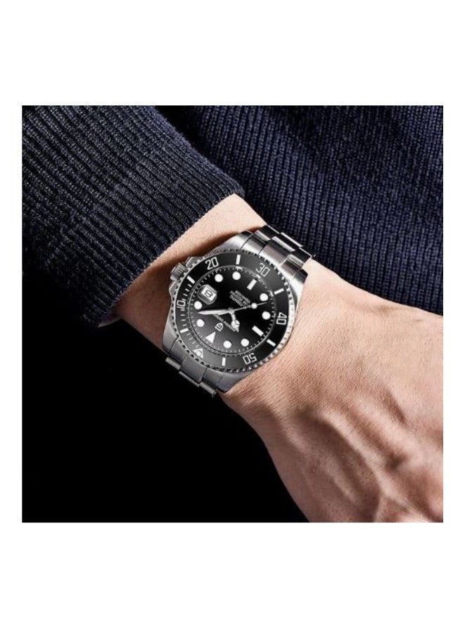 Pagani Design PD-1639 Men's Watch Japanese Automatic Mechanical 43mm Sport Waterproof Stainless Steel Sapphire Glass Wrist Watch (Black Dial and Black Bezel) - Image 3