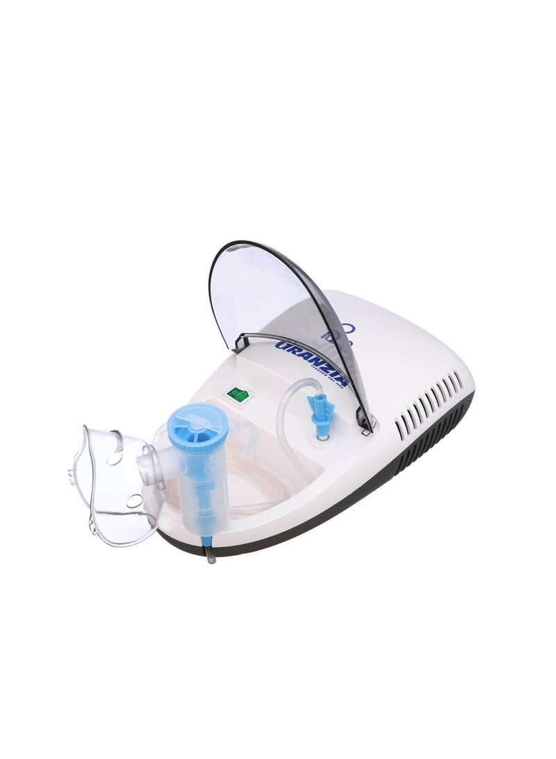 Granzia Pure Compressor Nebulizer – Steam Inhaler Machine for Adults & Kids – With Medicine Cup, Adult & Child Masks - Image 1