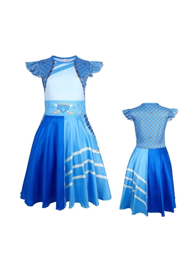 NIBEMINENT Stage dress cosplay dress role play costume coat skirt full set Halloween movie party performance - Image 1