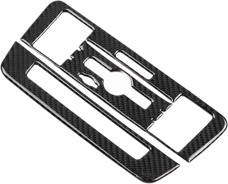 klarako Carbon Fiber CD Air Conditioning Control Panel Cover for Mercedesklarako Benz A Class B Class CLA GLA - Image 2