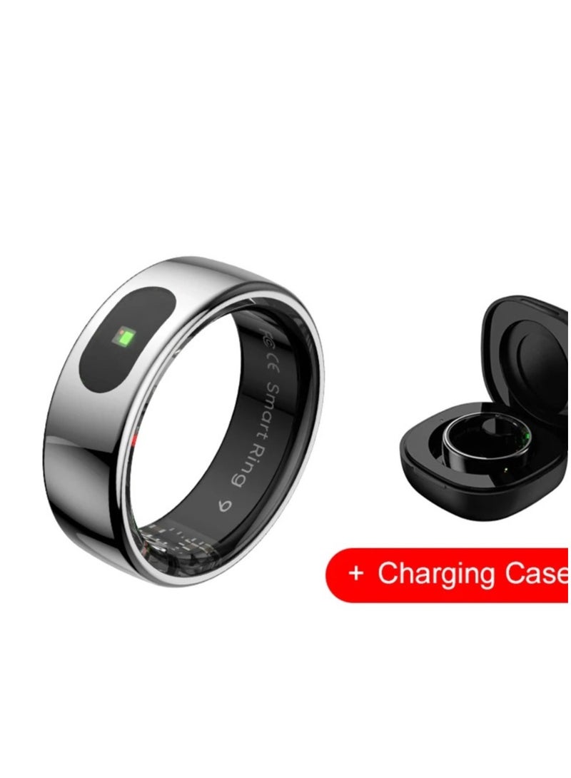 R08 Smart Ring for Android IOS with Gesture Touch Control Pilot Lamp Sleep Health Monitor 5ATM Waterproof Smartring For Men Women - Image 1