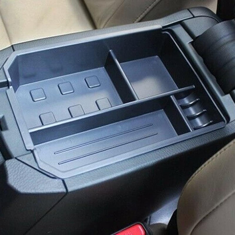 JSCARLIFE Car Center Console Organizer Tray Compatible with Toyota RAV4 2013-2018 Interior Accessories Armrest Console Insert Box ABS Secondary Storage - Image 5