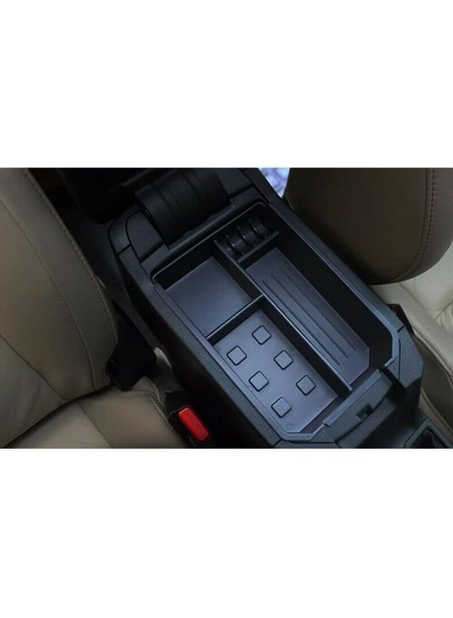 JSCARLIFE Car Center Console Organizer Tray Compatible with Toyota RAV4 2013-2018 Interior Accessories Armrest Console Insert Box ABS Secondary Storage - Image 4