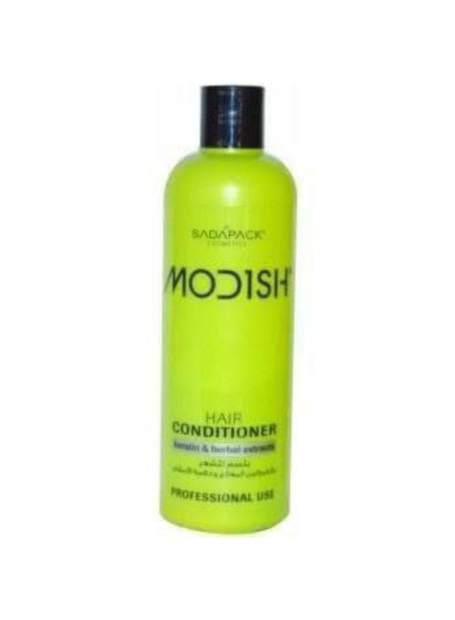موديش بلسم مودش Modish بالكيراتين ومستخلصات الأعشاب ترطيب ونعومة ولمعان للشعر  سهل التسريح لجميع أنواع الشعر  صنع في لبنان  500 مل - Image 1