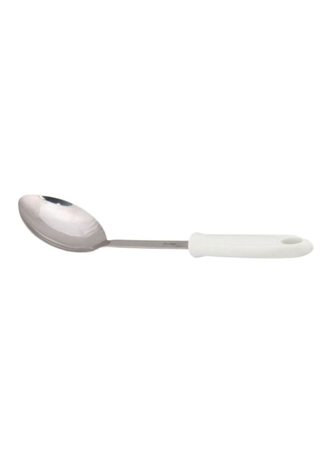 Steel Head Basic Solid Spoon Silver/White