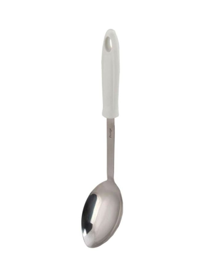 Steel Head Basic Solid Spoon Silver/White