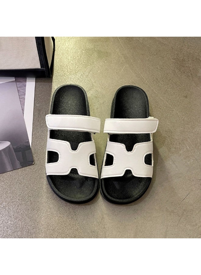 NIBEMINENT High-quality Women's Summer Sandals  Casual and Versatile Slippers Outdoor Beach Fashionable Women's Sandals - Image 1