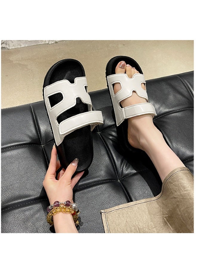 NIBEMINENT High-quality Women's Summer Sandals  Casual and Versatile Slippers Outdoor Beach Fashionable Women's Sandals - Image 5