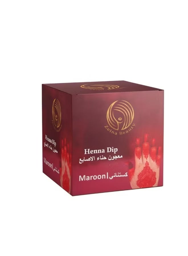 معجون حناء الاصابع - كستنائي -50 جرام