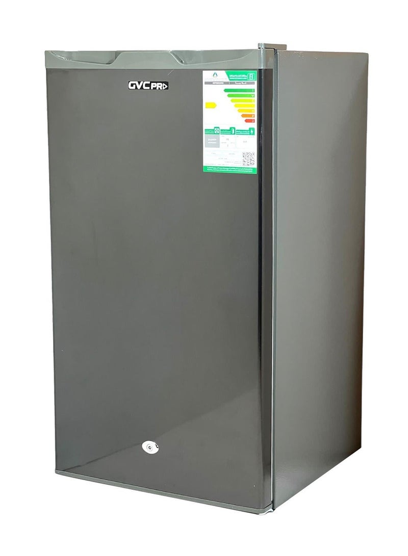 gvc pro ثلاجة باب واحد 3 أقدام 86 لتر GVCRF-140-1 فضي/إنوكس وغلاية كهربائية DENX، سعة 1.8 لتر، غليان سريع، غلاية عالية السرعة، قاعدة دوارة 360°، DX1774Bundle - Image 2