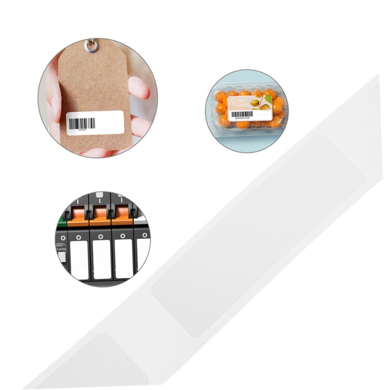 3 Rolls Self Adhesive Thermal Labels Blank Sticker Paper For Jewelry Price Tags - Image 5
